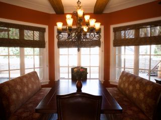 Woven Wood Blinds Installed in Lake Forest Home