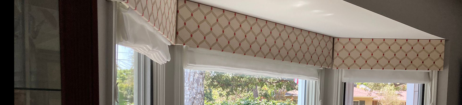 Printed Roman Shades in Rancho Santa Margarita